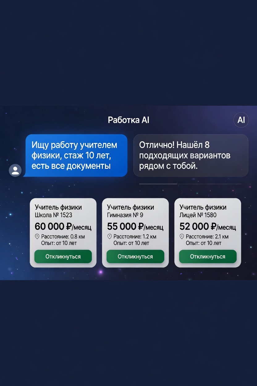 Интерфейс Работка AI